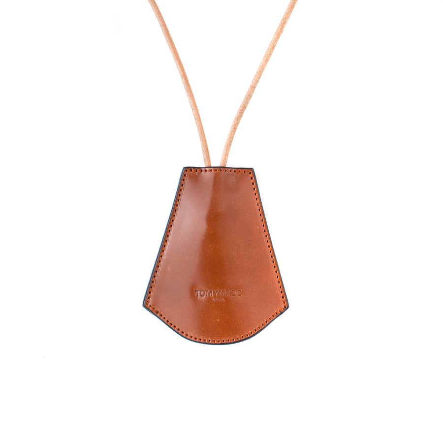 BELL Necklace  type (CORDOVAN.CAMEL) - TOMYMADE