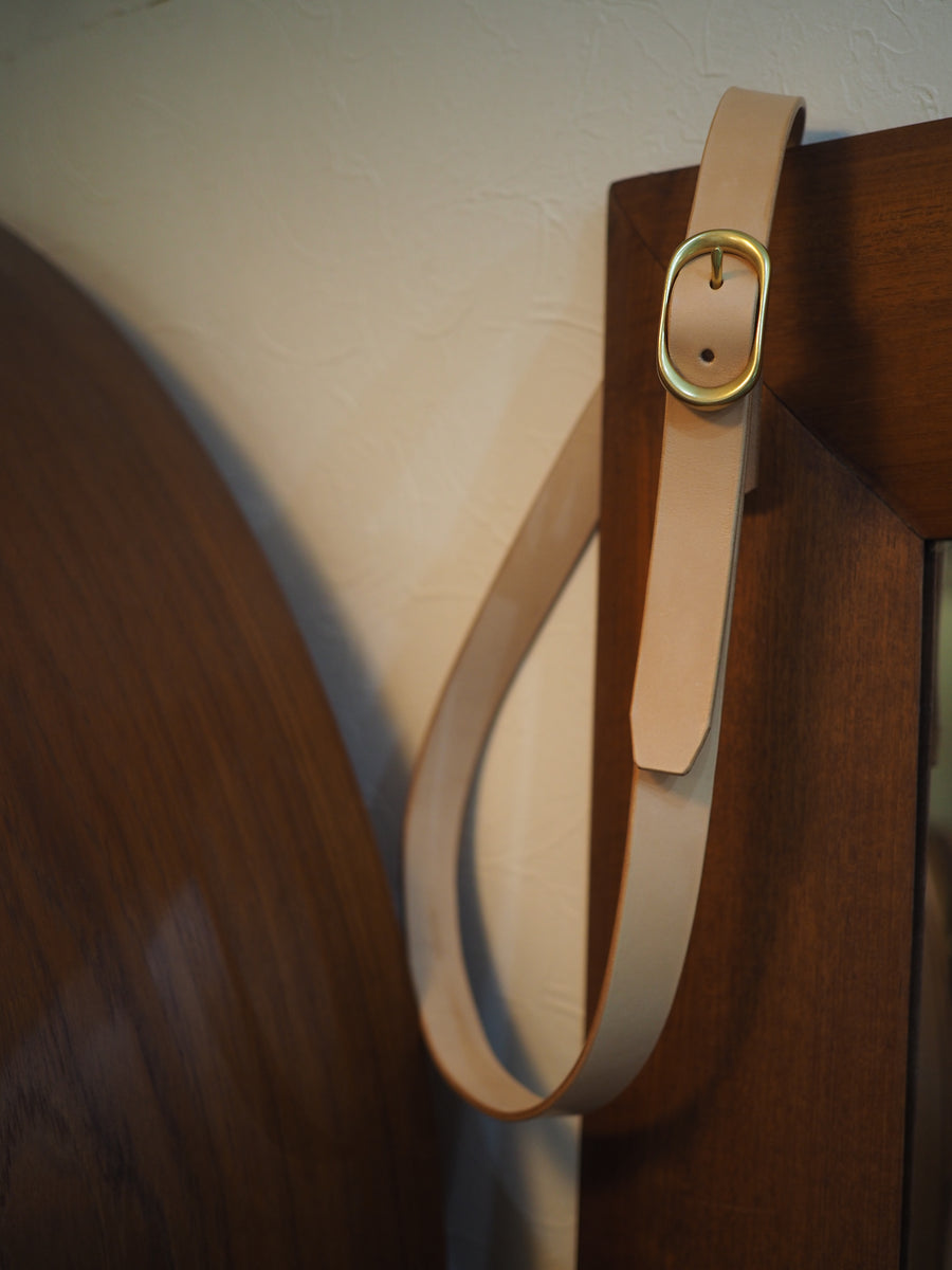 plain belt / brass