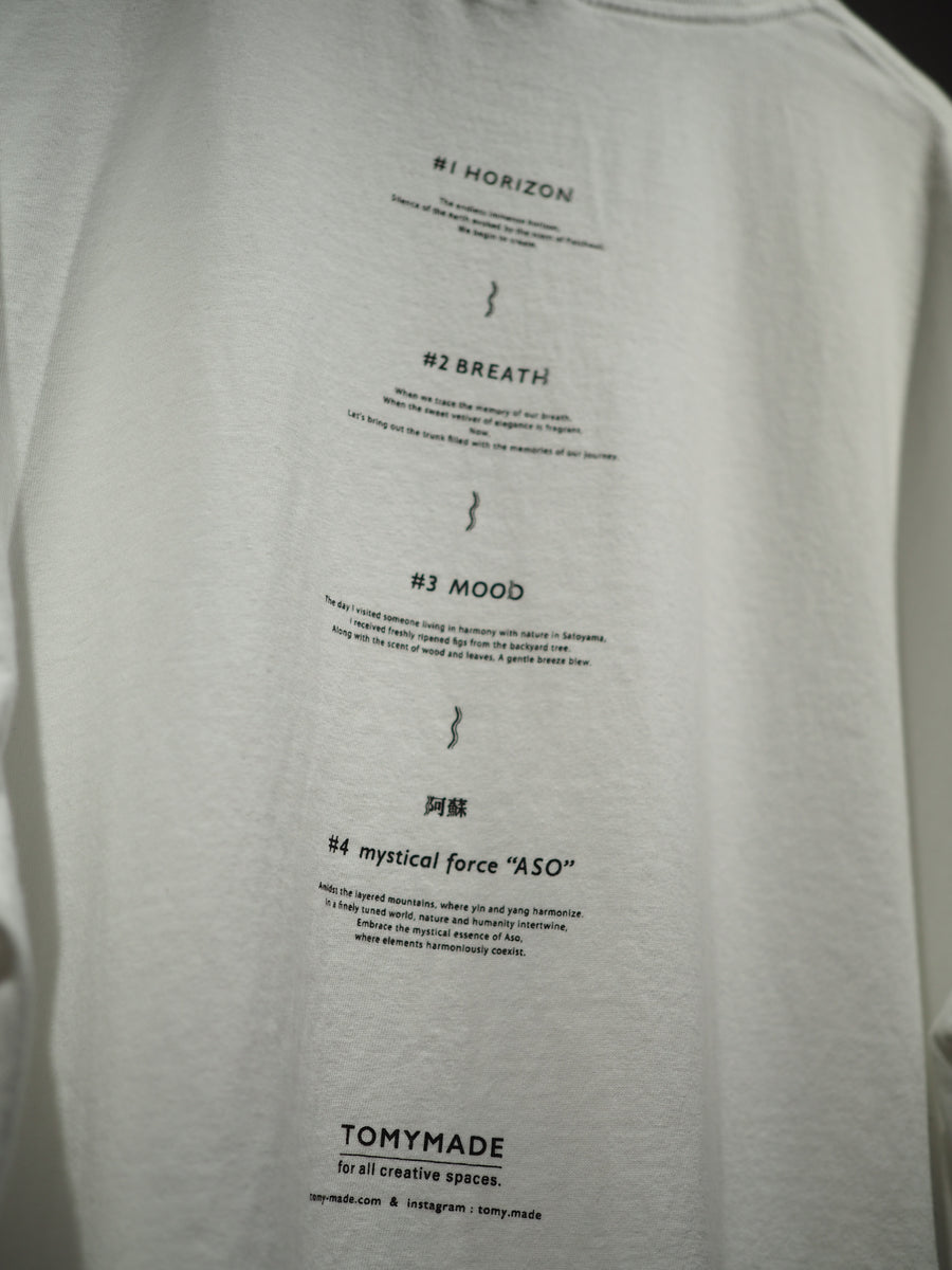 TOMYMADE incense T-shirt ①