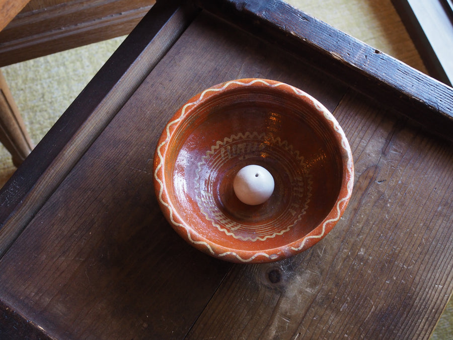 Rumanian vintage bowl × incensestand 3