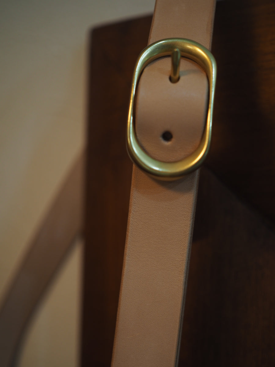 plain belt / brass