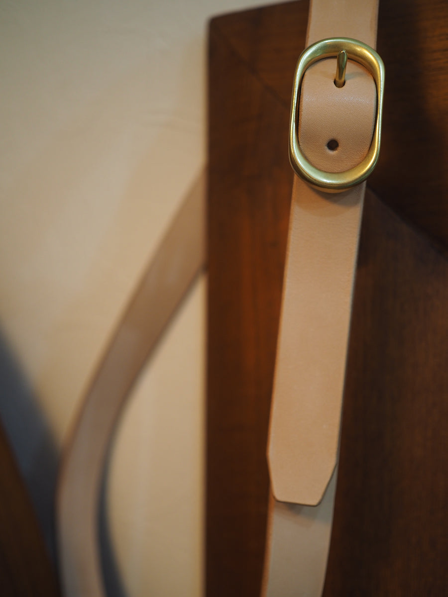 plain belt / brass