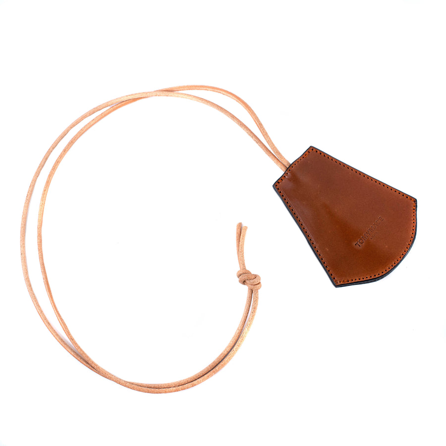 BELL Necklace  type (CORDOVAN.CAMEL) - TOMYMADE